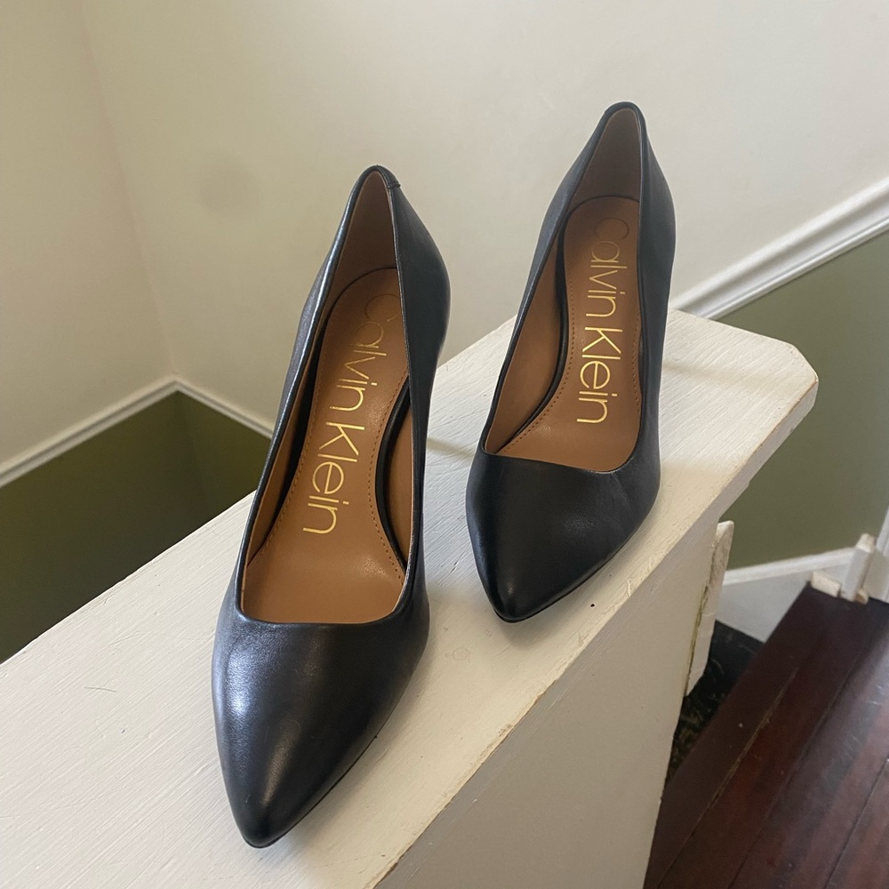 Calvin Klein Classic Black Heels